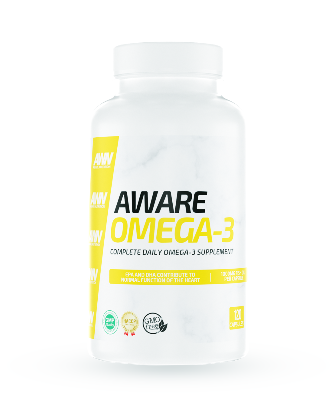 Aware Omega-3 120 kapsler - kosttilskudd