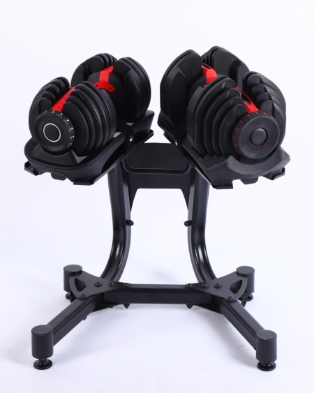 + Adjustable Dumbbell Rack