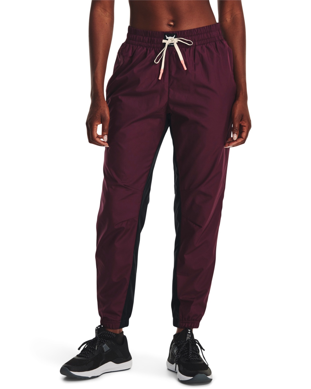 Under Armour Project Rock Woven Pant Red - L - til