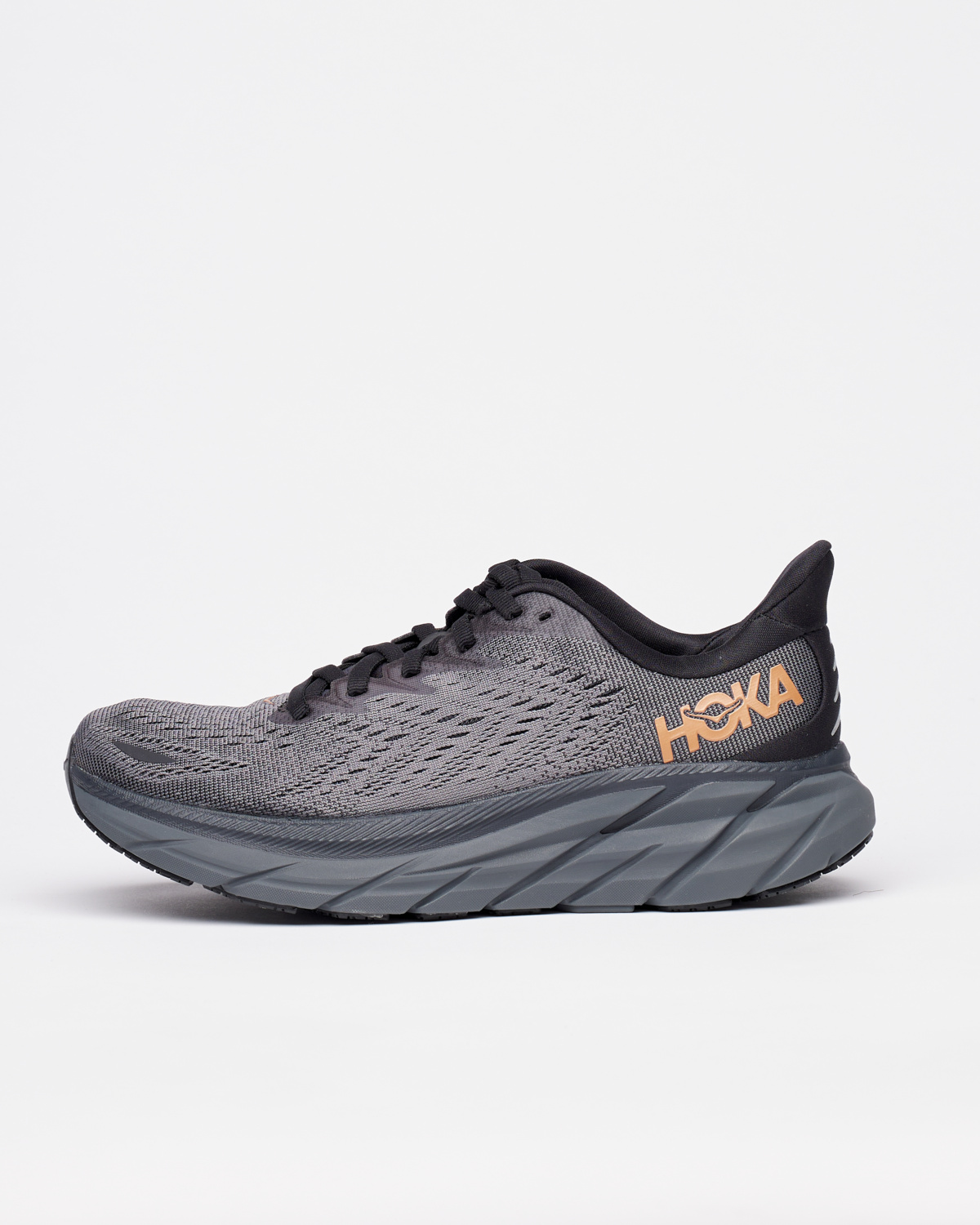 HOKA ONE ONE Clifton 8 Anthracite / Copper - Women's - 40 - til