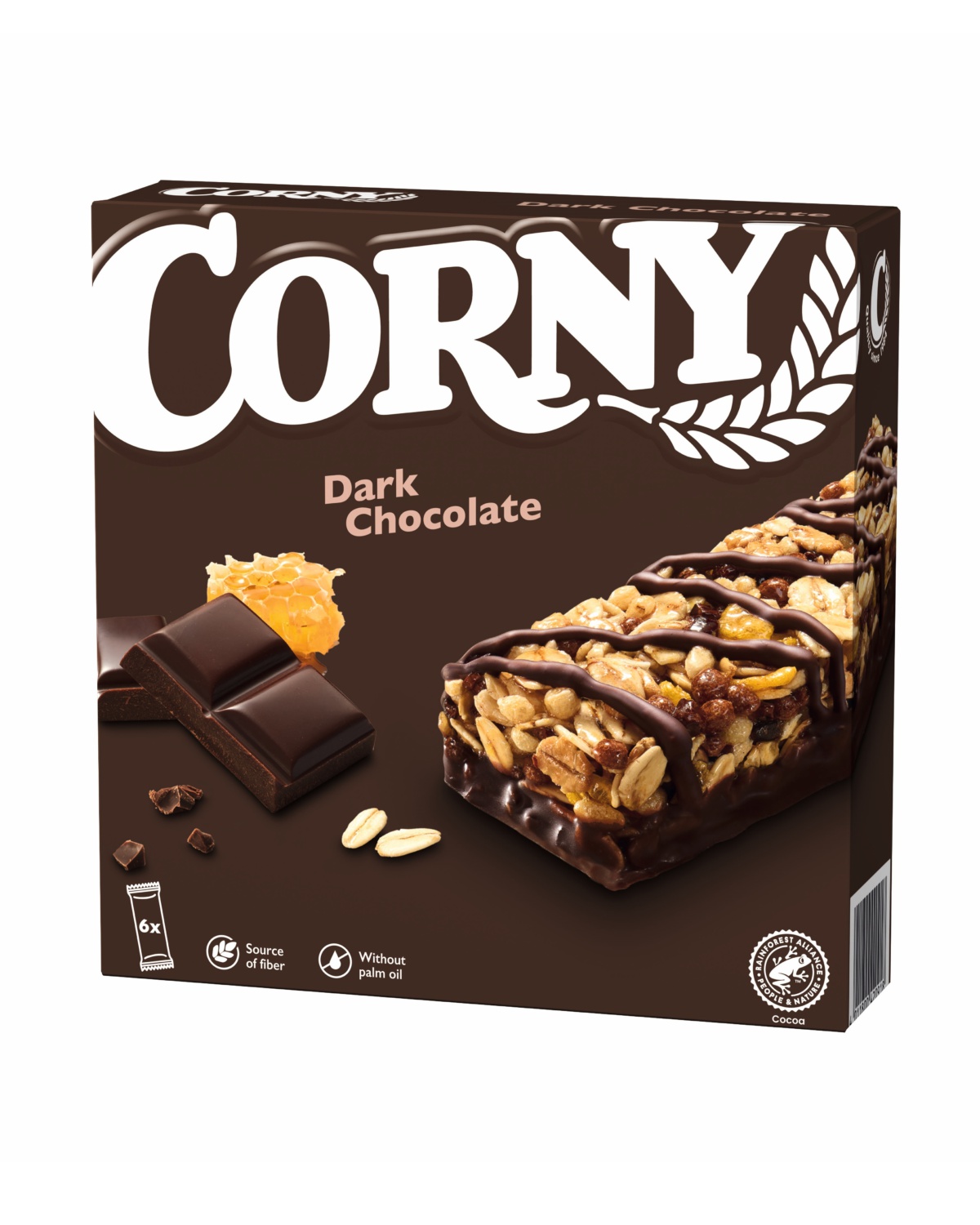 Corny Dark Chocolate 6x23g - til