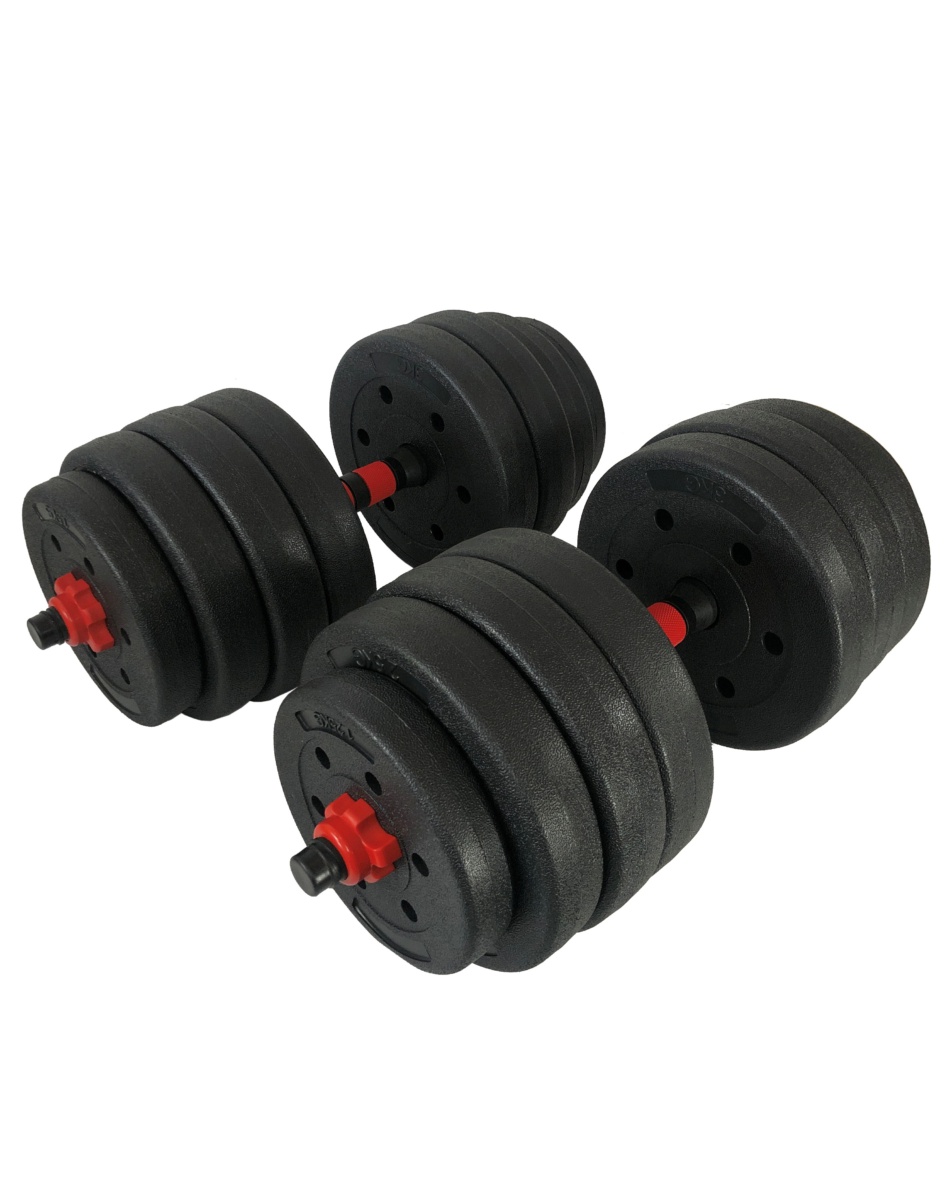 LEVITY Premium Fitness Dumbbell & Barbell weightset 40kg Tights.no