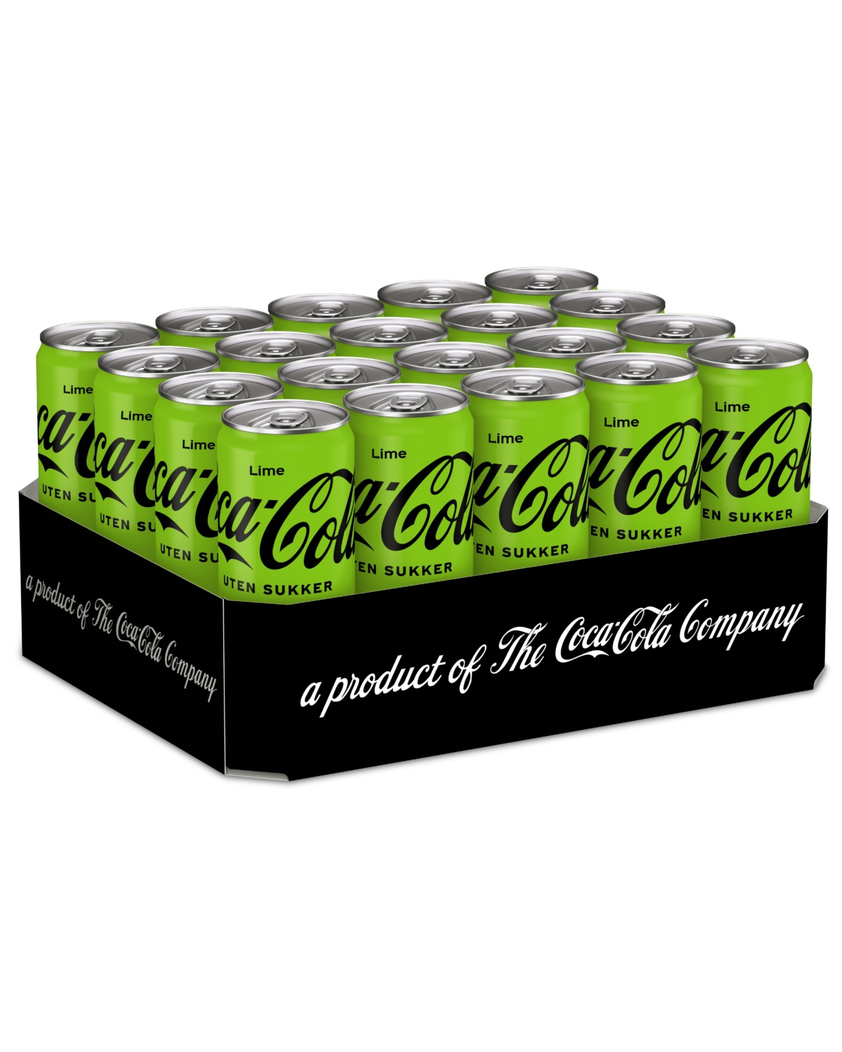 Coca-Cola Uten Sukker Lime 20x330ml - protein diet