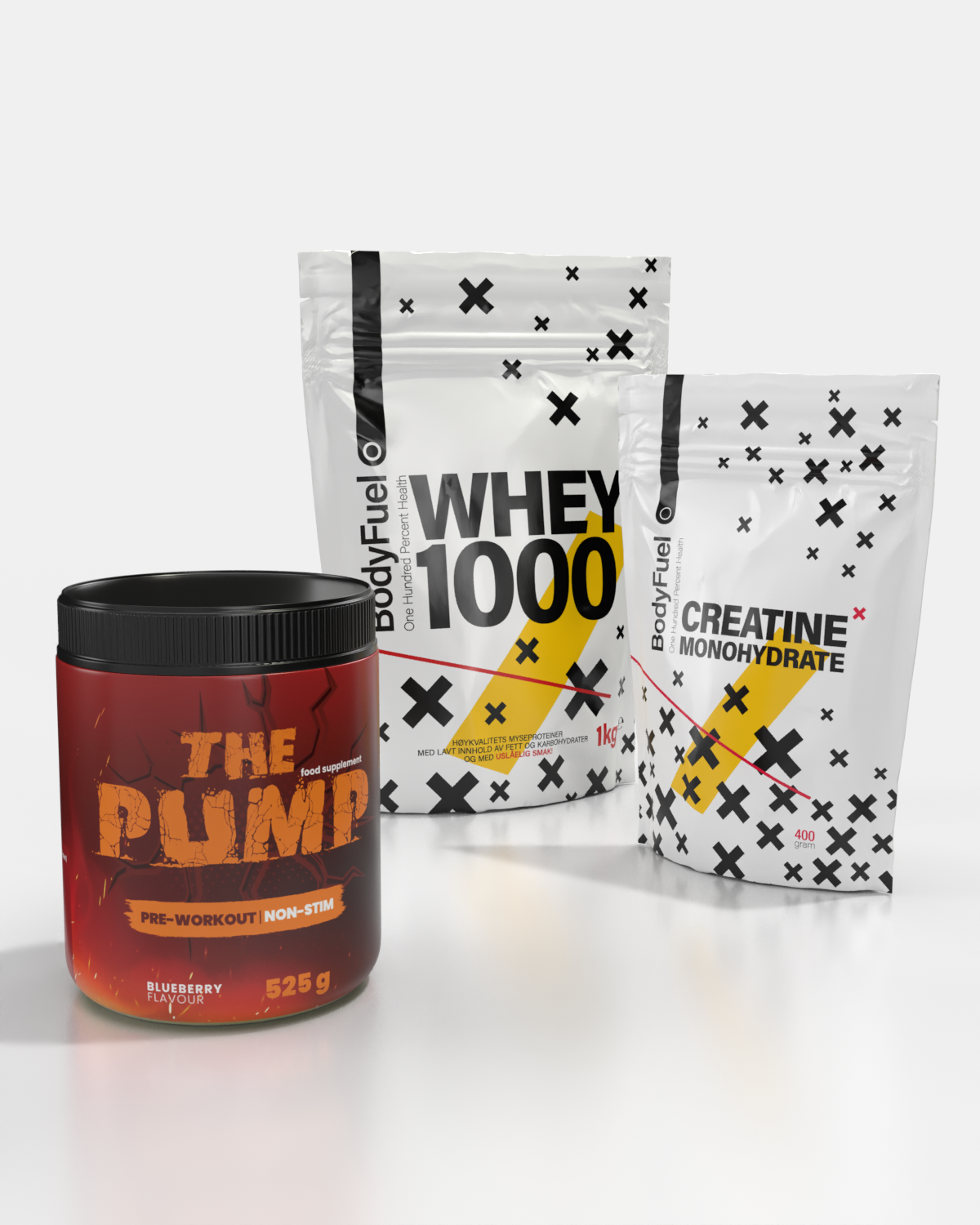 Bodyfuel Smakspakke - whey protein for