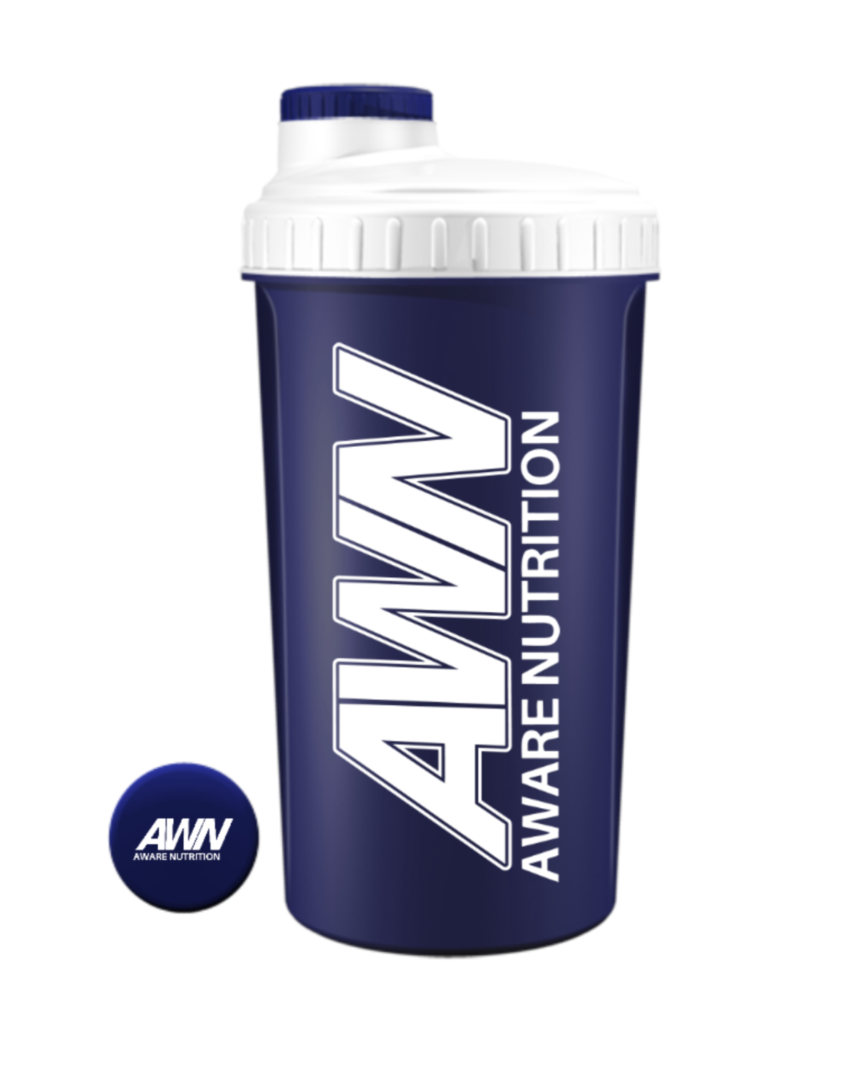 Aware Shaker Navy Blue 700ml - kosttilskudd
