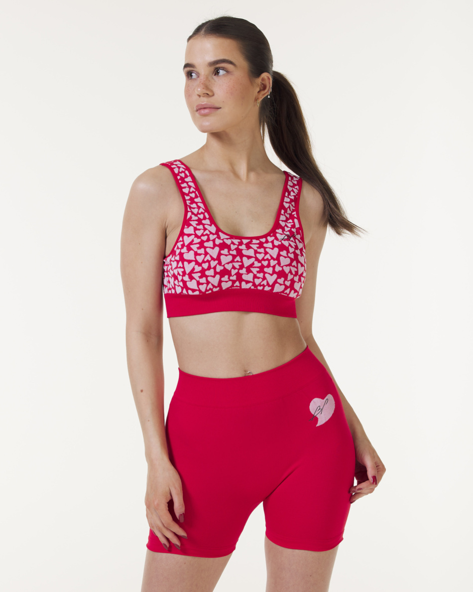 Bumpro Love set - Red Rose - shorts