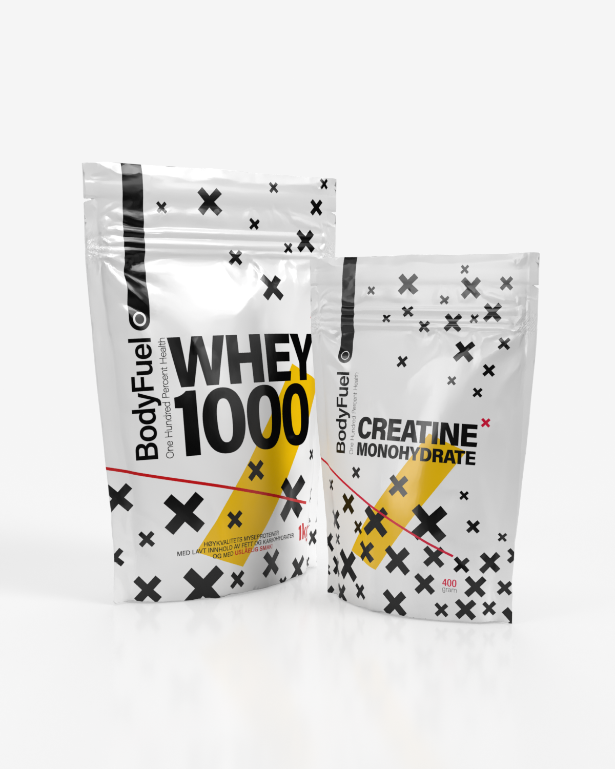 Hjelp med muskelbygging - whey protein for