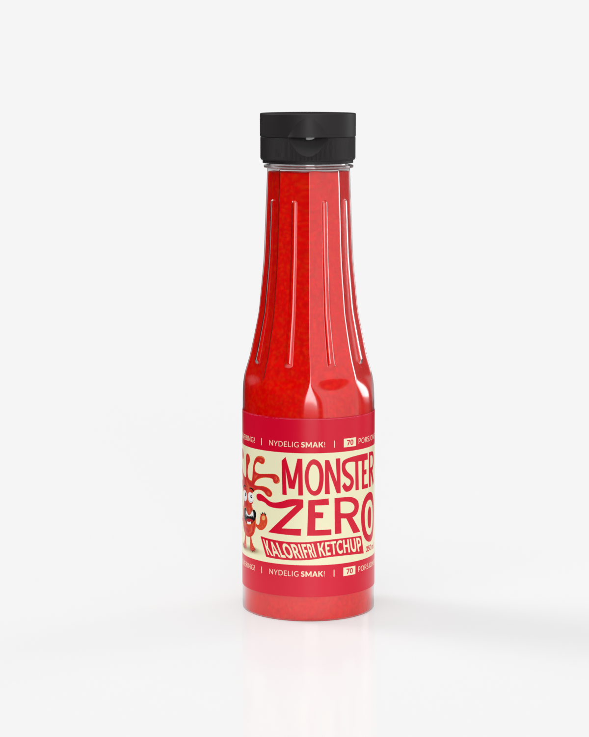 MonsterSnacks - Monster Zero Ketchup_Kalorifri Ketchup_View 01