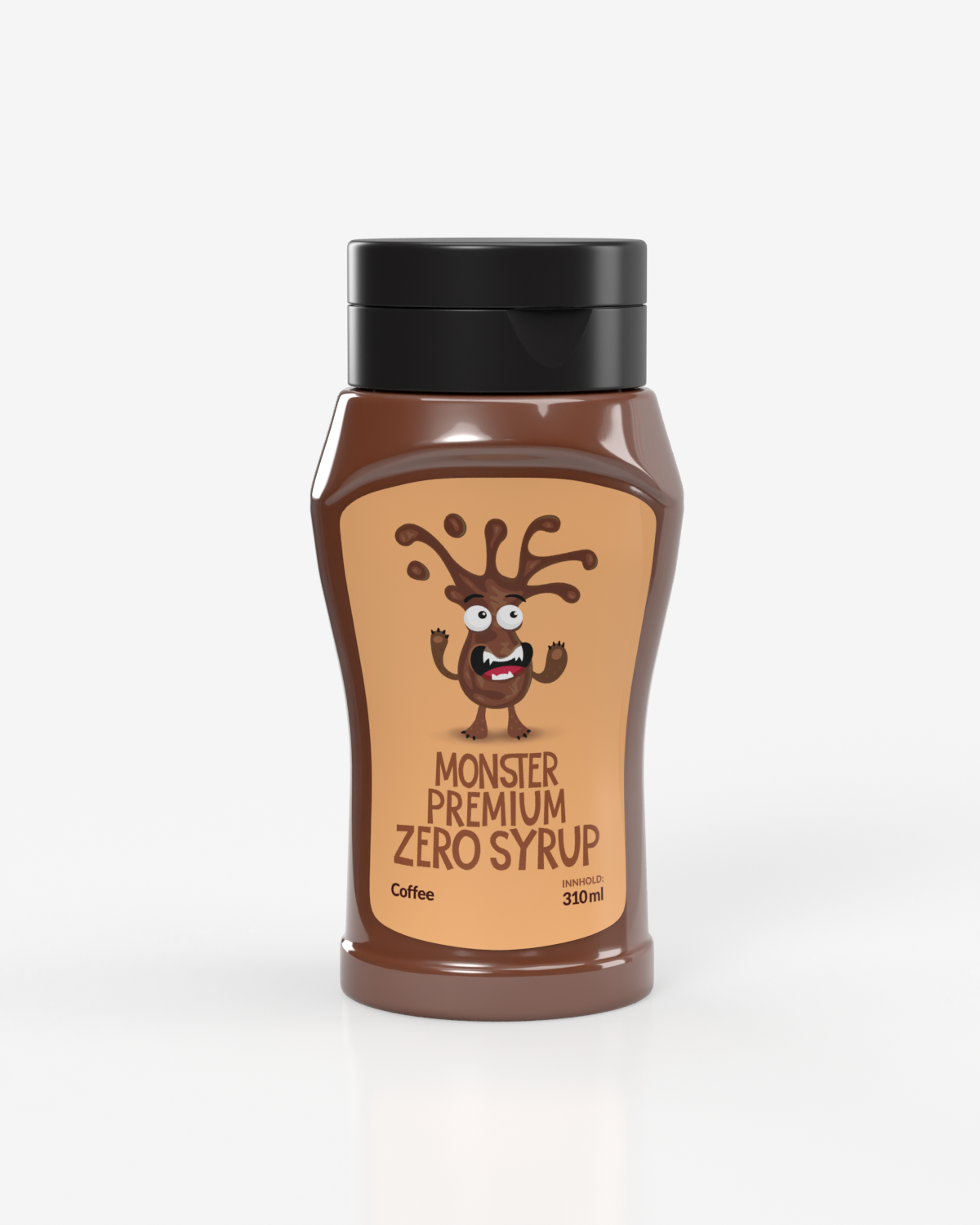 Monster Premium Zero Calorie Syrup - Coffee - gram protein
