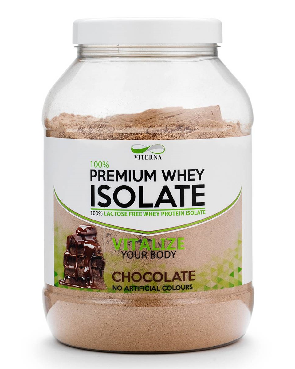 Viterna Premium Whey Isolate 900g - Strawberry - protein for