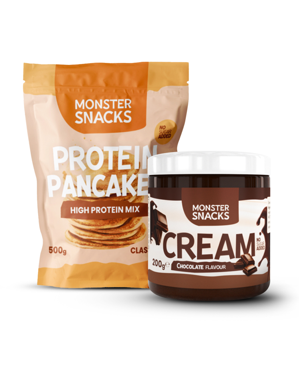 Pannekakepakken fra Monster Supersnacks - protein shake for