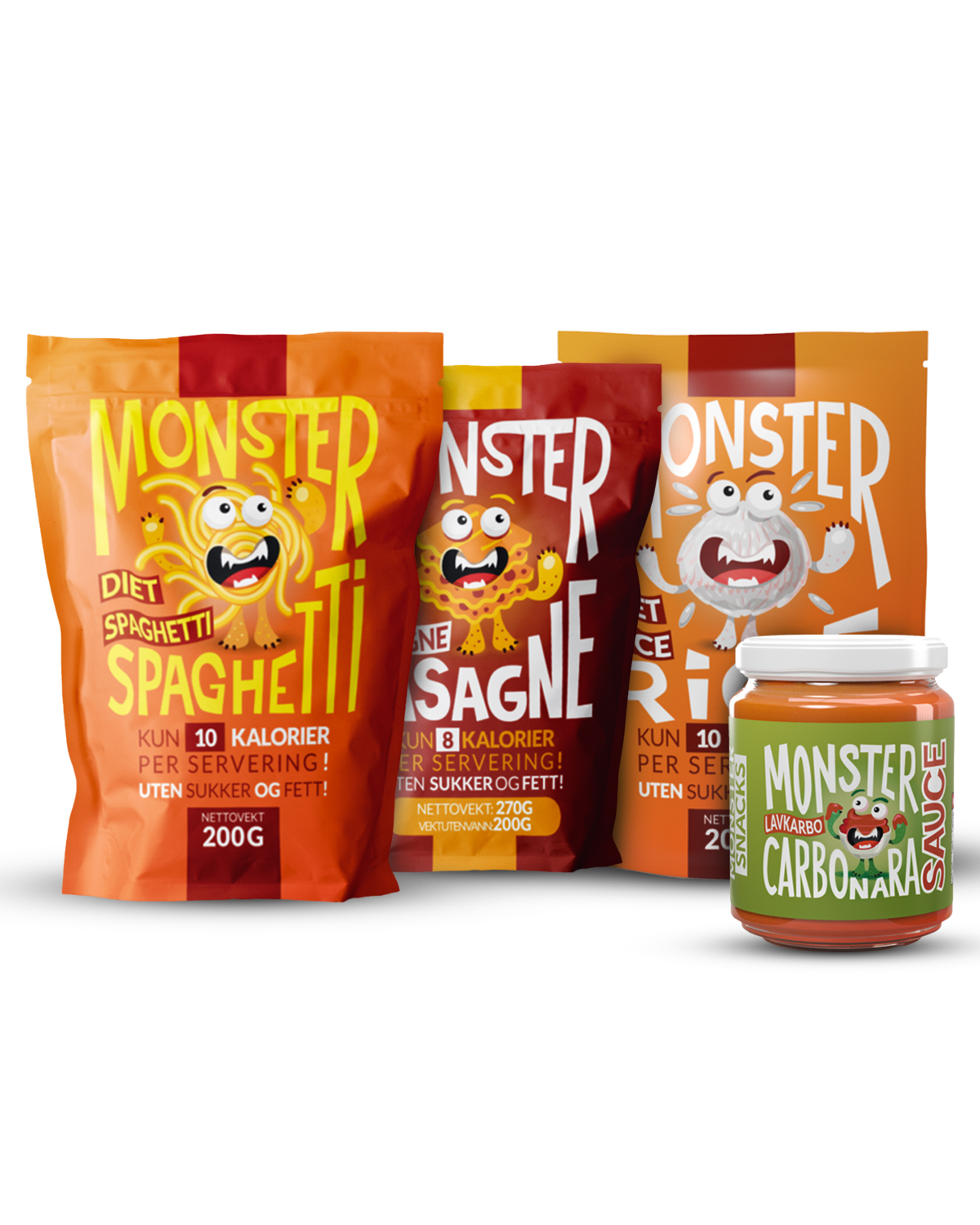 Dietpakken fra Monster Supersnacks