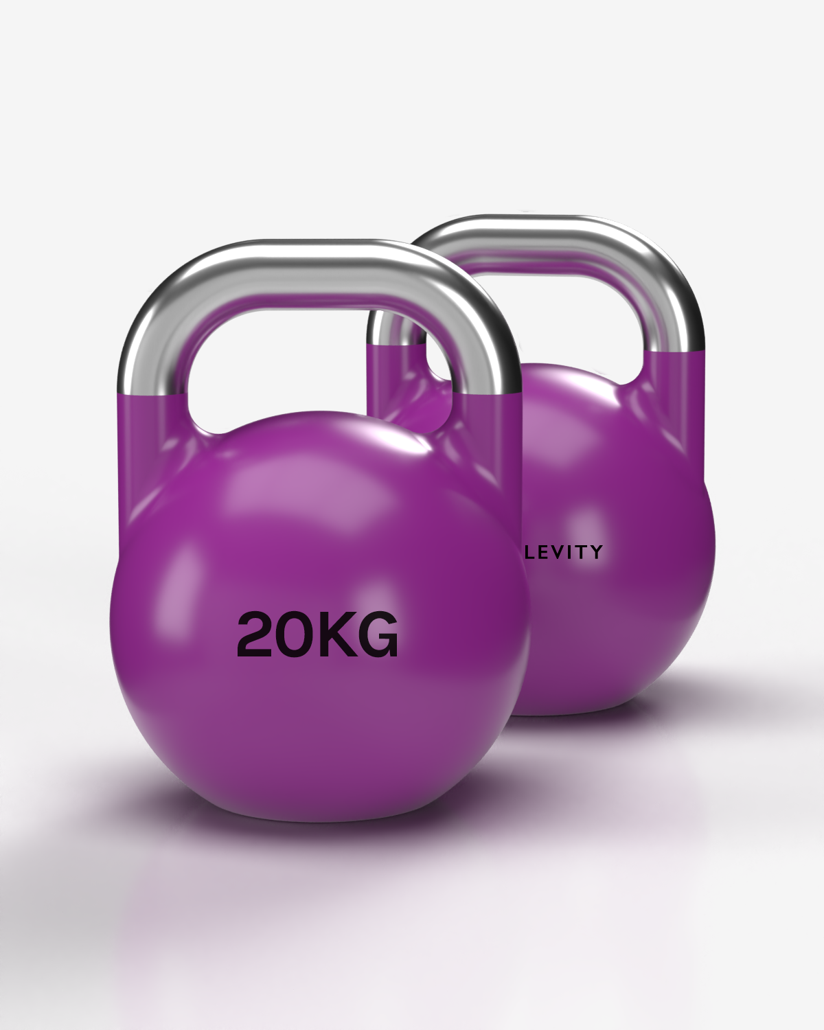 LEVITY Premium Fitness Competition Kettlebell 20 kg
