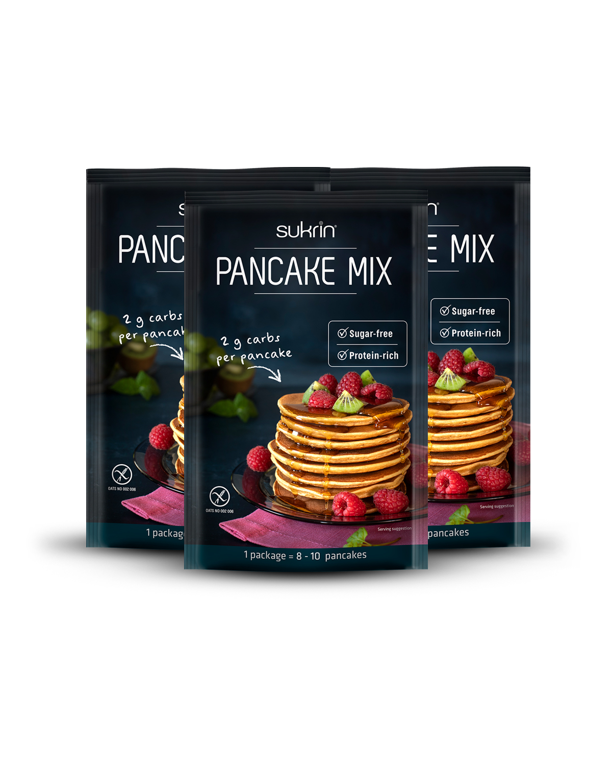 Funksjonell Mat Sukrin Pancake mix 3x100g