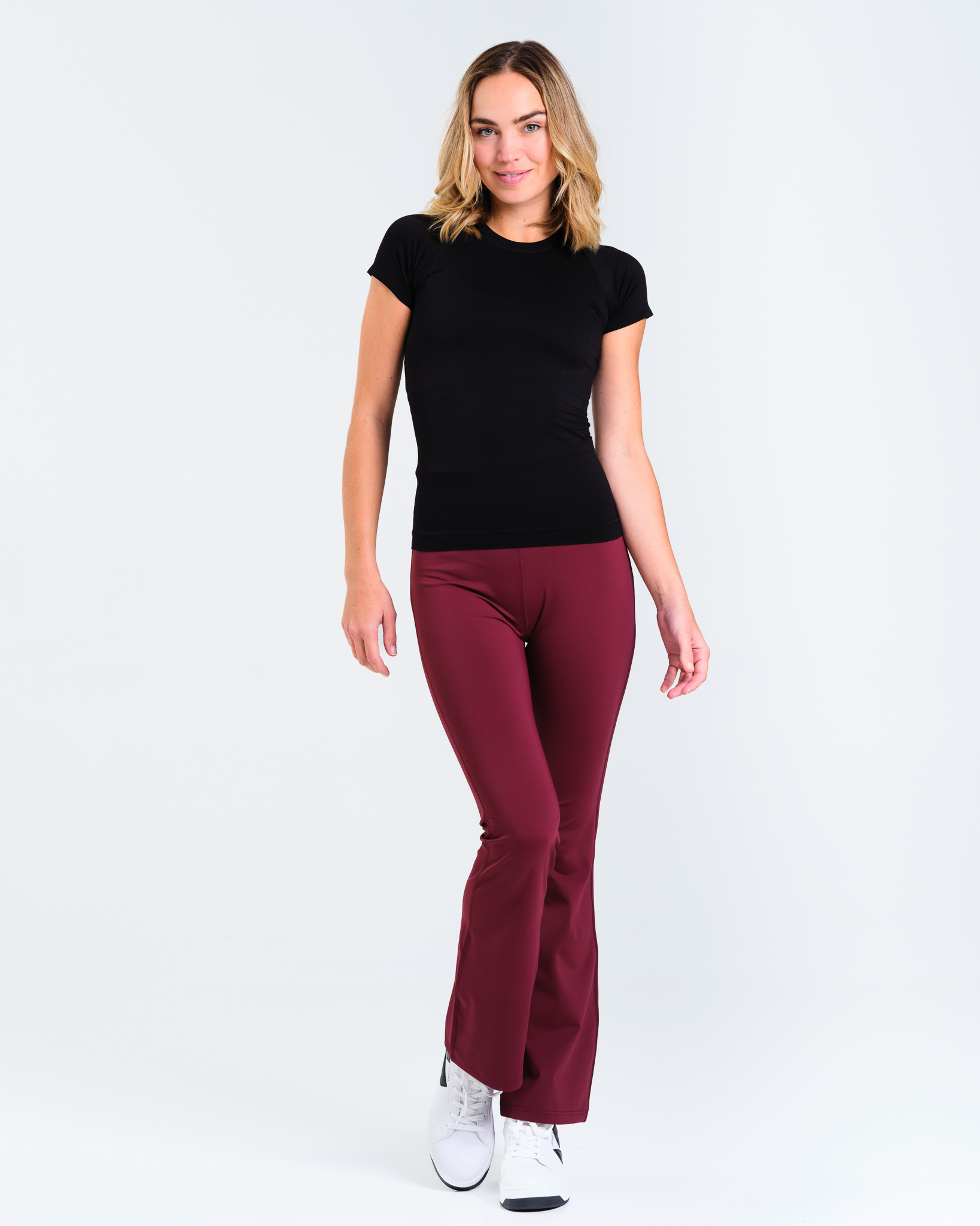 LEVITYLotusFlarePantsBurgundy-2jpg