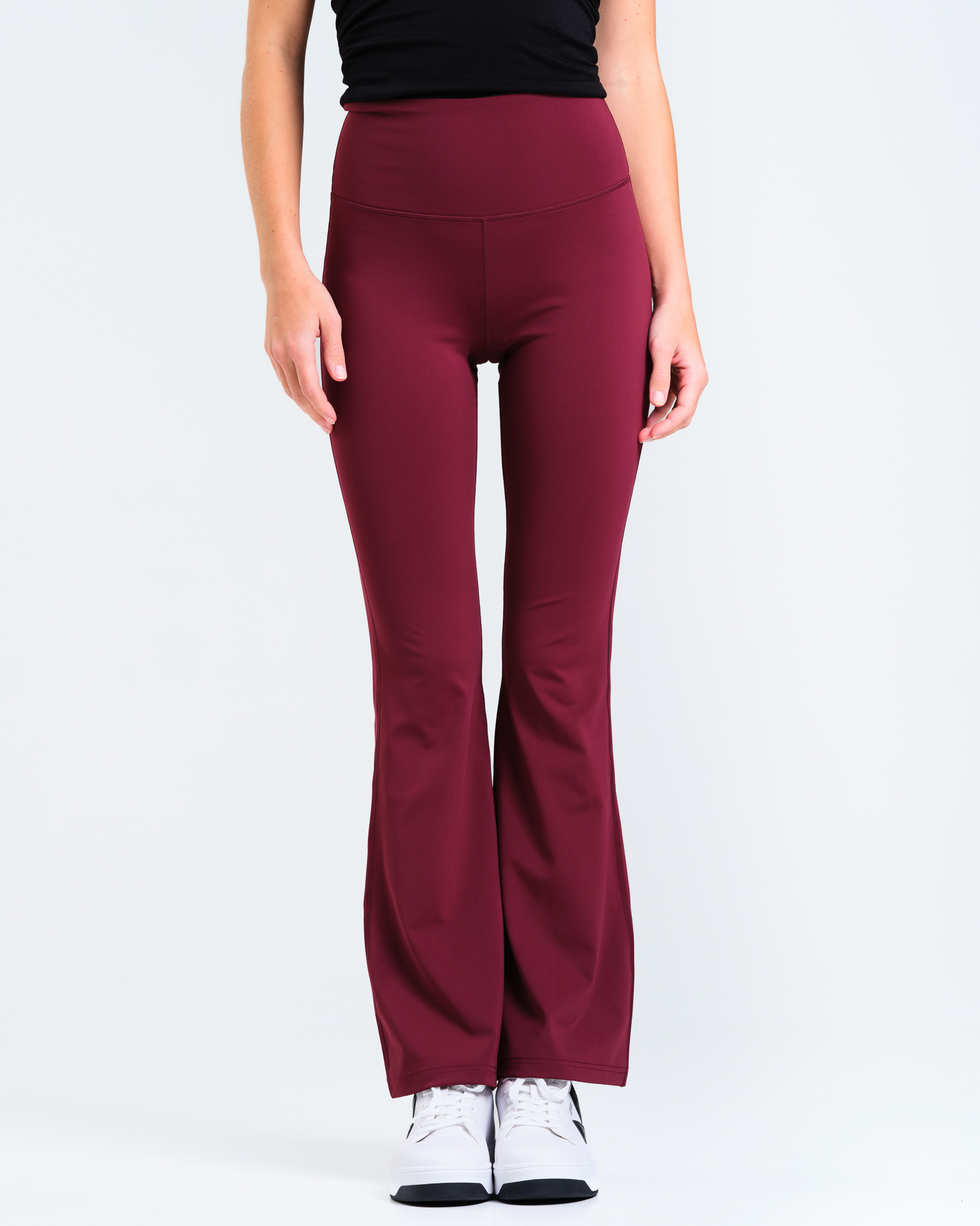 LEVITYLotusFlarePantsBurgundy-4jpg