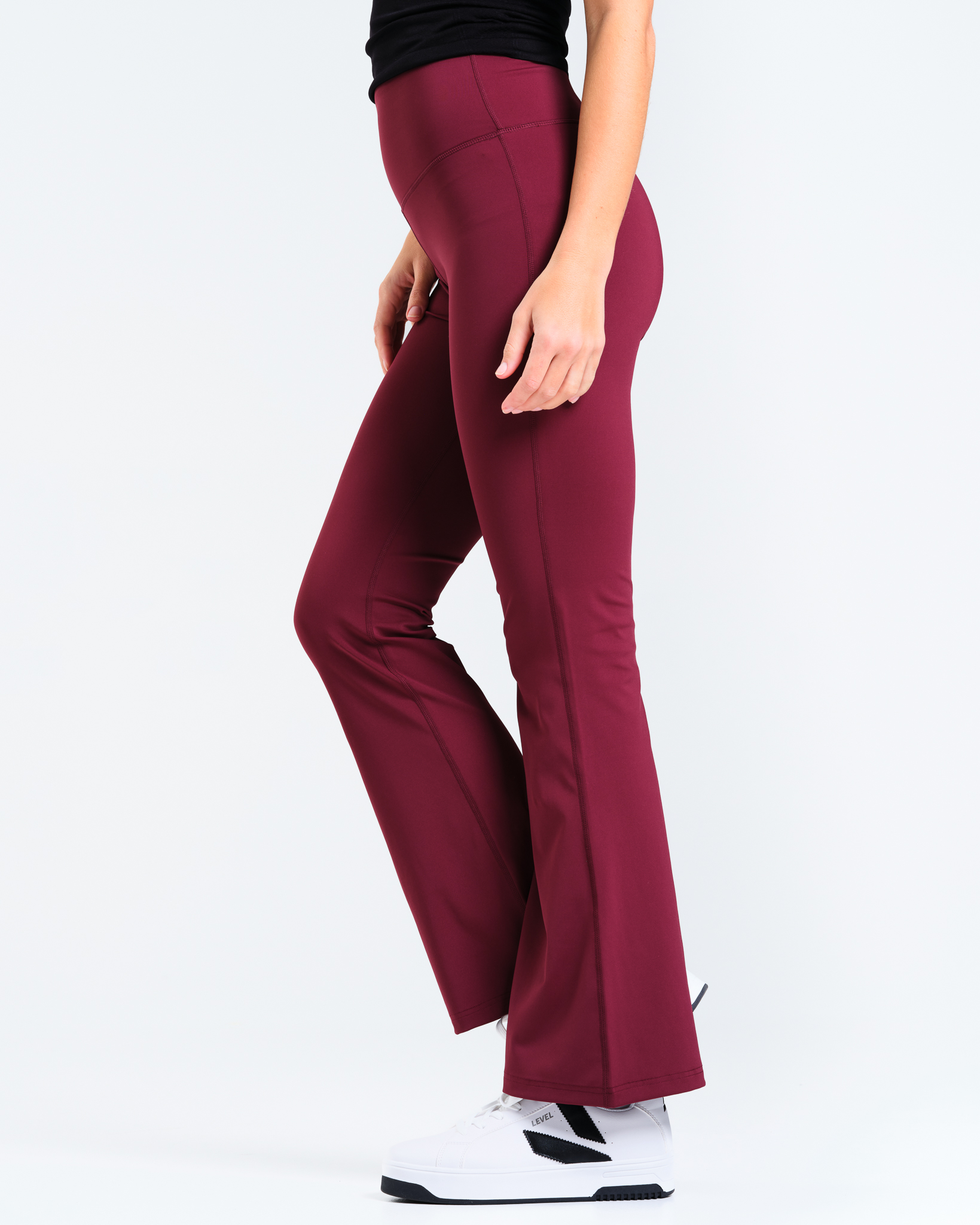 LEVITYLotusFlarePantsBurgundy-8jpg