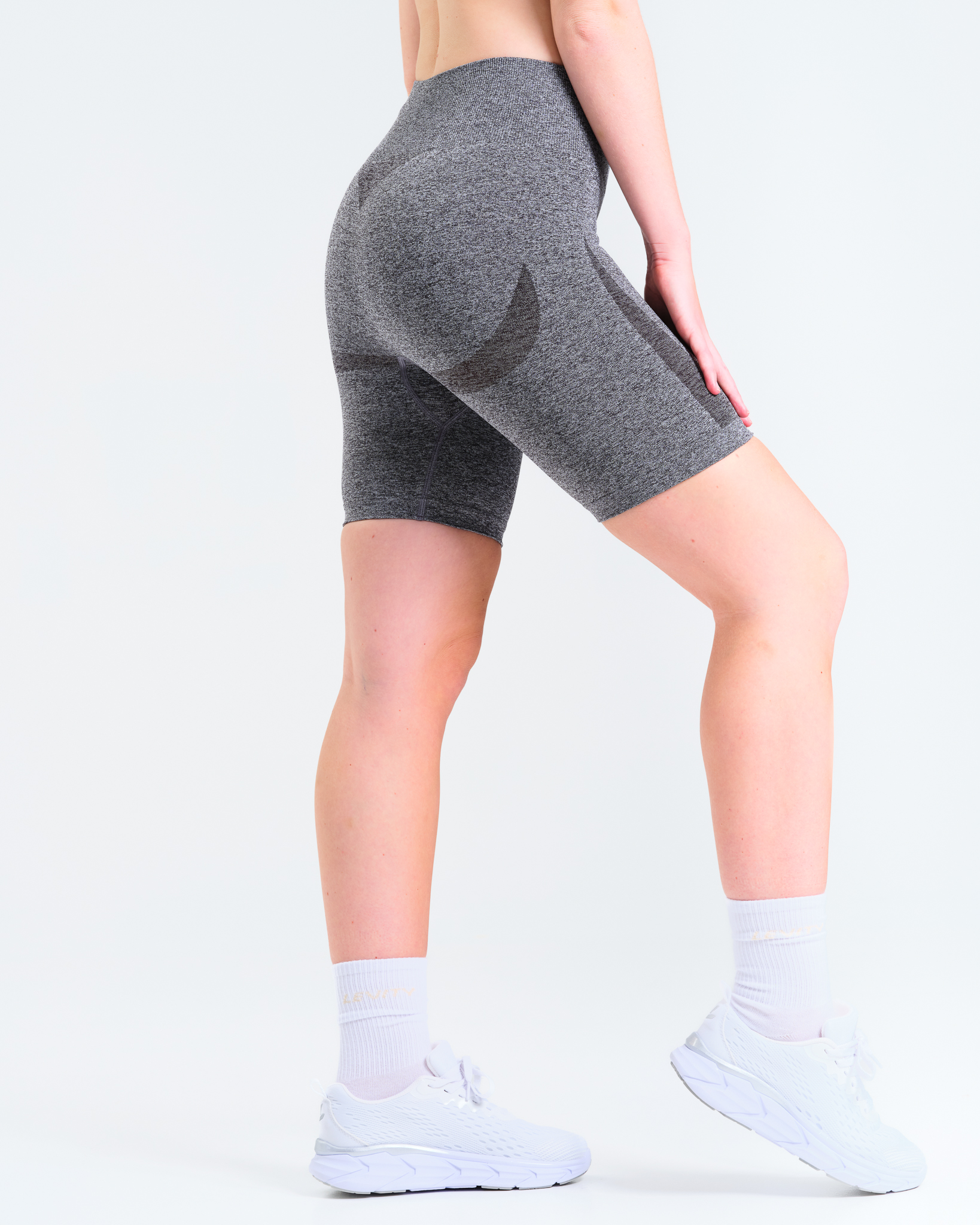 LEVITYSolarSeamlessShortsDarkGreyMarl-7jpg