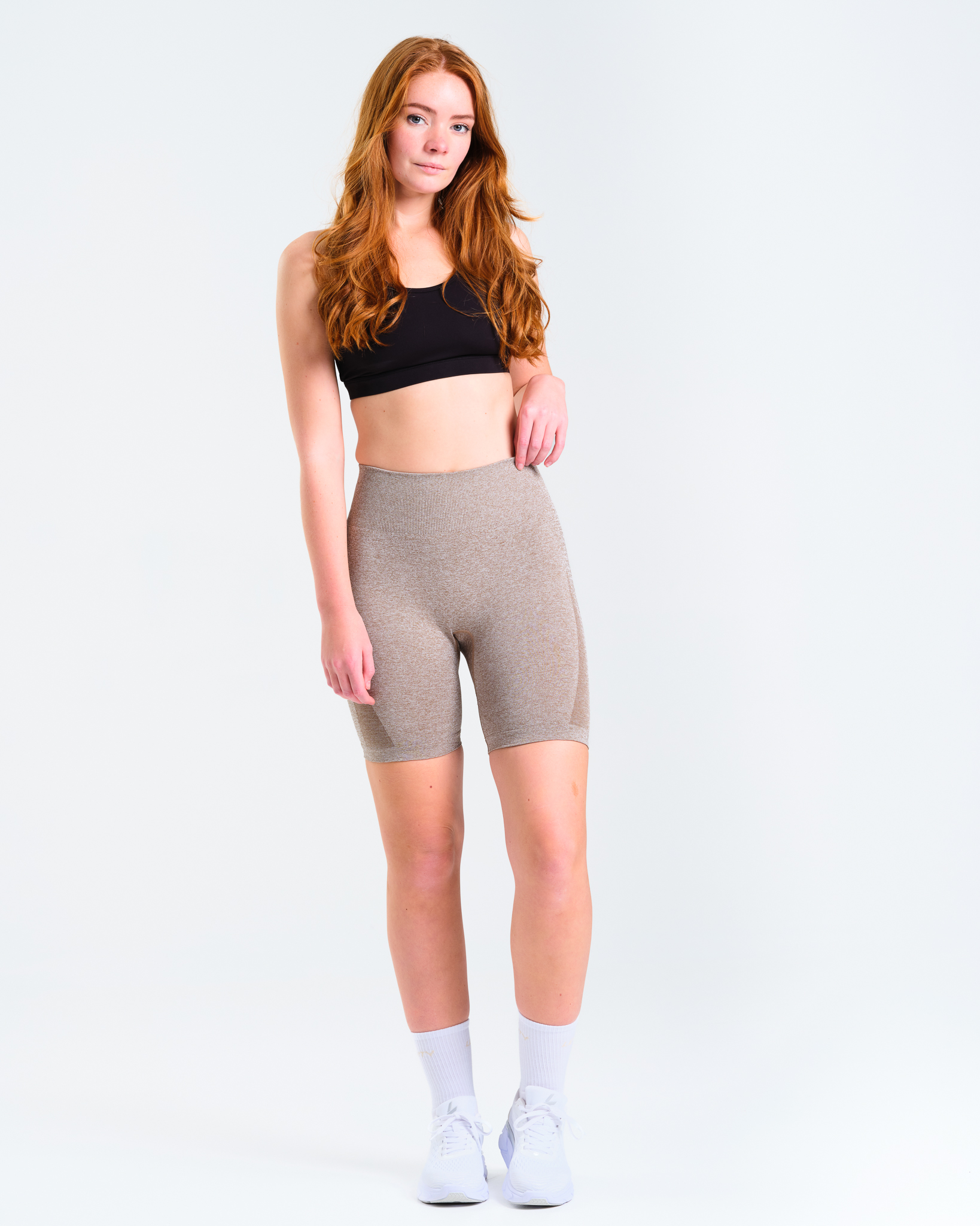LEVITYSolarSeamlessShortsMoleBrownMarl-4jpg