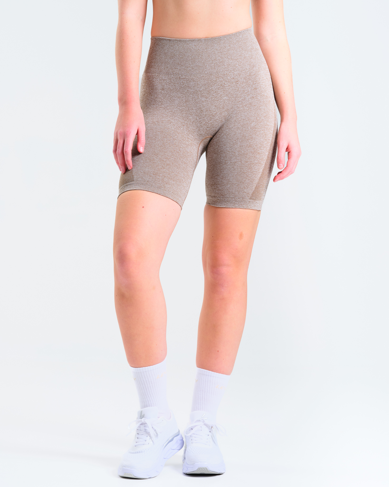 LEVITYSolarSeamlessShortsMoleBrownMarl-5jpg