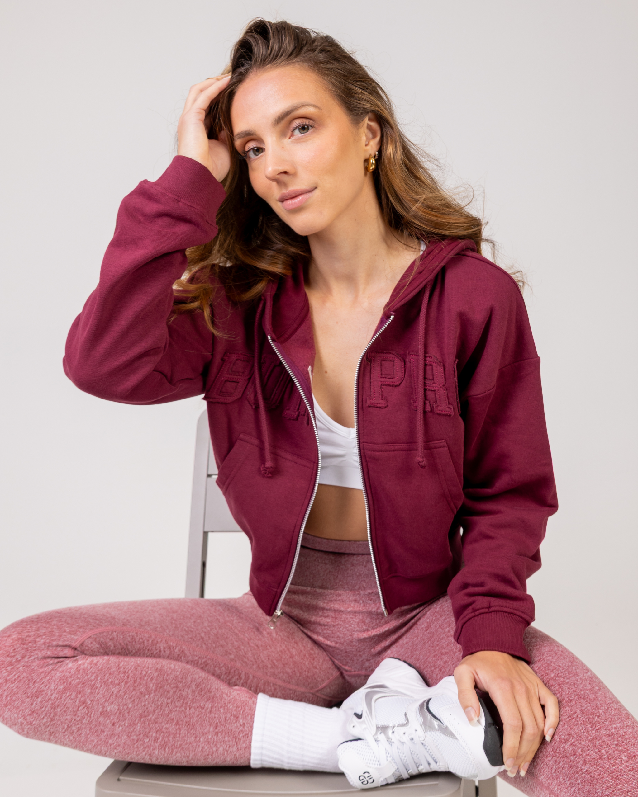 AW25BumproZipuphoodieburgundy-1jpg