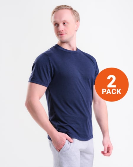 Blue Navy Marl 2-PACK