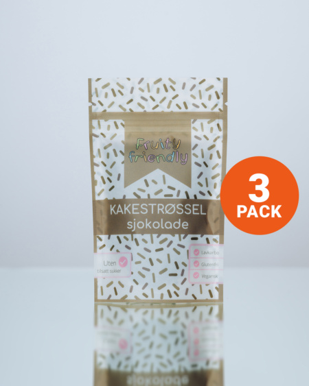 Sukkerfri Sjokoladestrøssel 3x30g