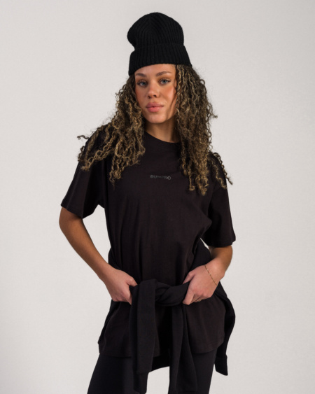 Oversized T-shirt Black/3D