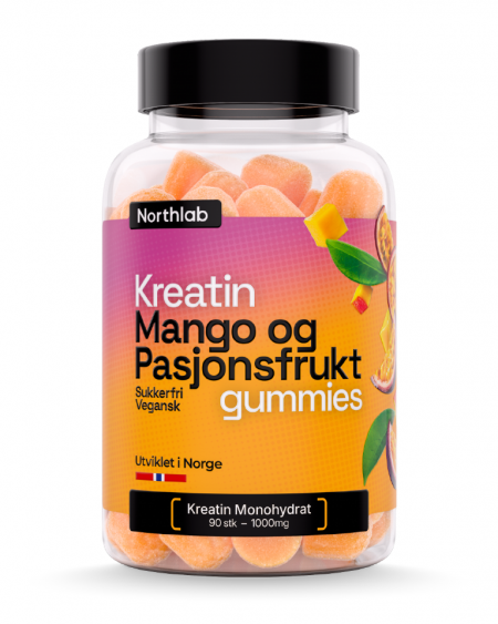 Kreatin Gummies Mango & Pasjonsfrukt 90 gummies