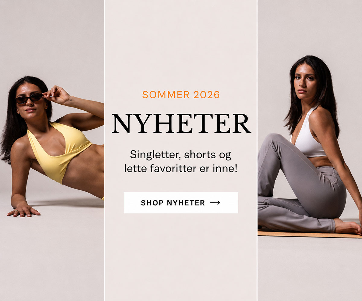 NYHETER sommer 2026 – Signletter, shorts og lette favoritter er inne! Shop nyheter her.