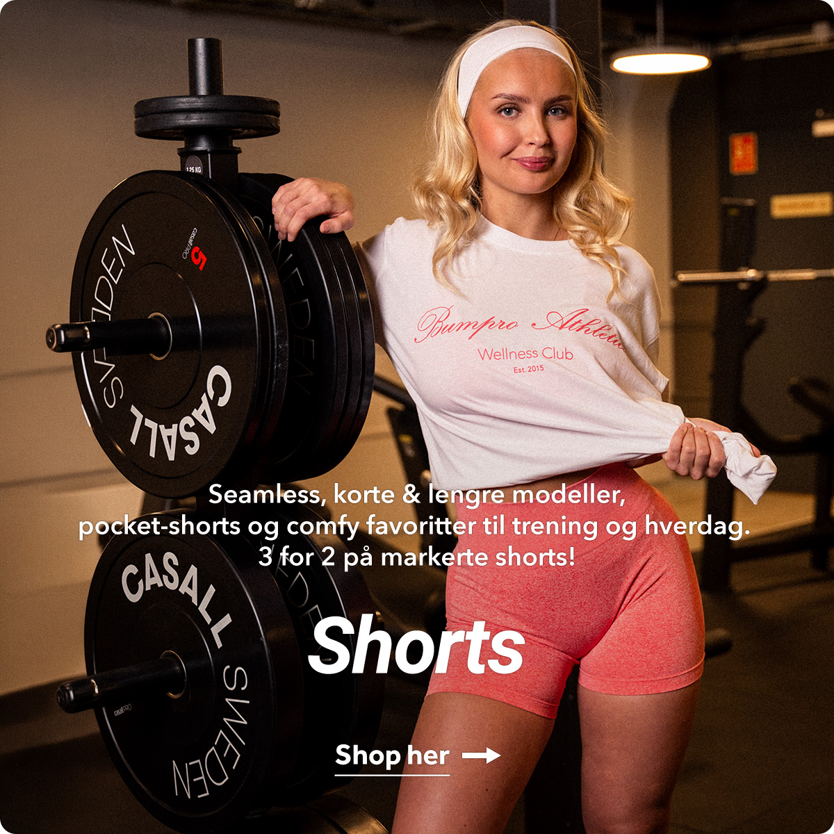 Shorts, shop her. 3 for 2 på utvalgte produkter
