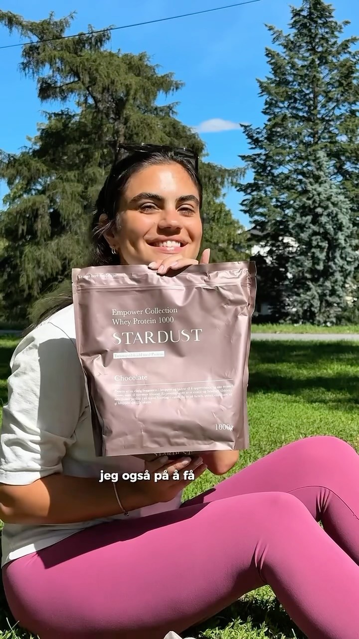 ✨ Ta vare på deg selv – én shake om gangen.

Stardust Empower Collection er et høykvalitets myseprotein med 22 g protein per porsjon og tils