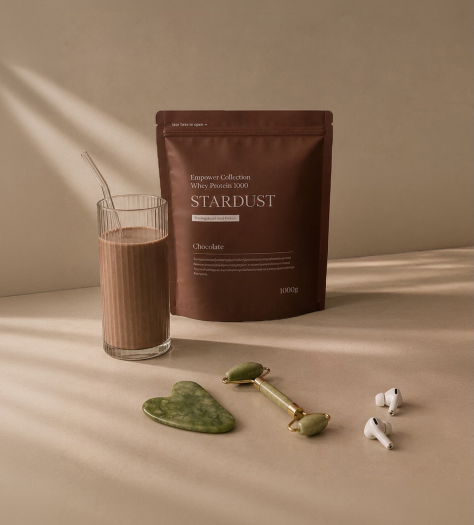 Stardust whey er det perfekte tilskuddet til morgenrutinen (eller når du bare vil ha noe digg med ekstra proteiner) 🩷